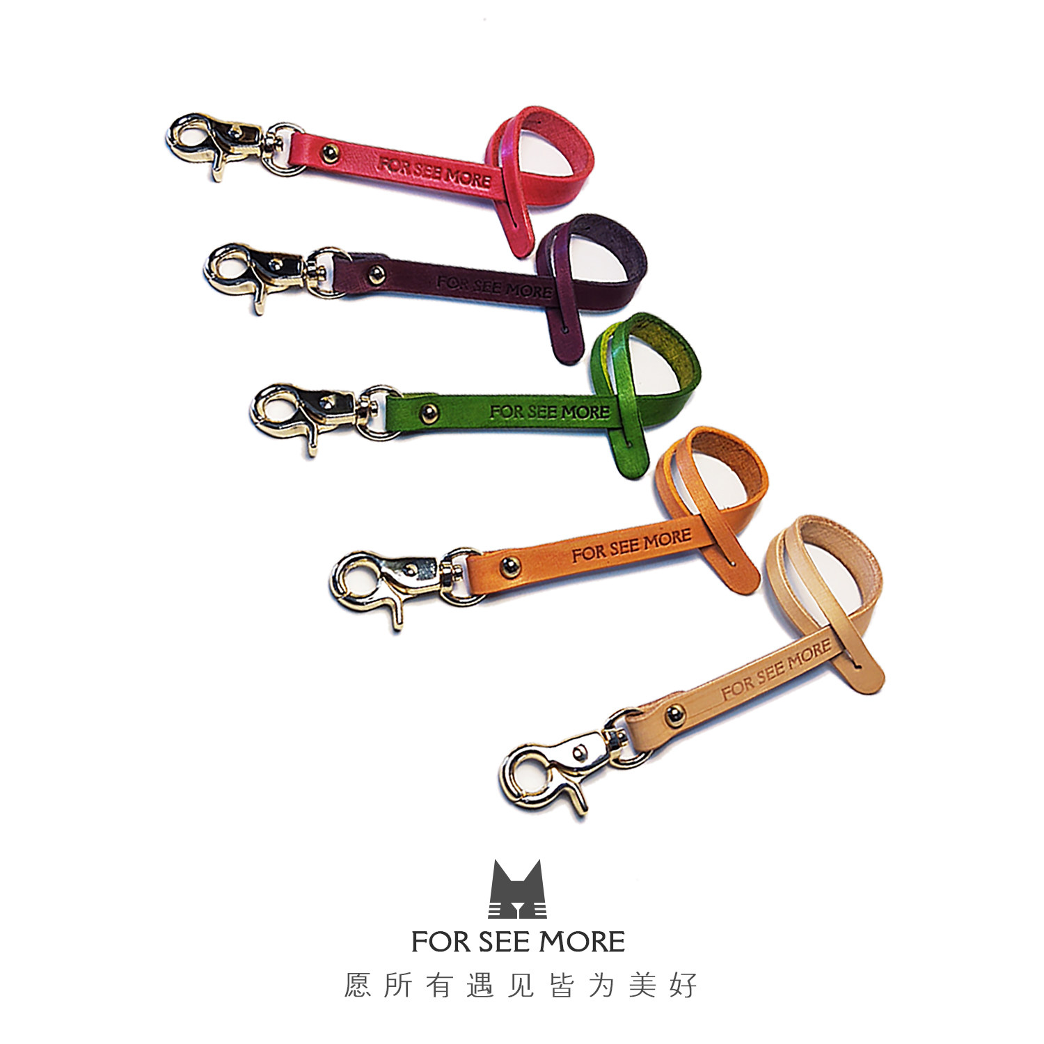 纯手工真皮包配件挂饰头层牛皮挂带勾扣挂钩牛皮定制女包装饰黑色