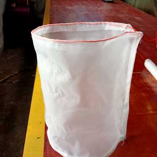 圆柱体全锦纶过滤网袋油漆涂料制药化妆品豆浆葡萄酒40目到500目