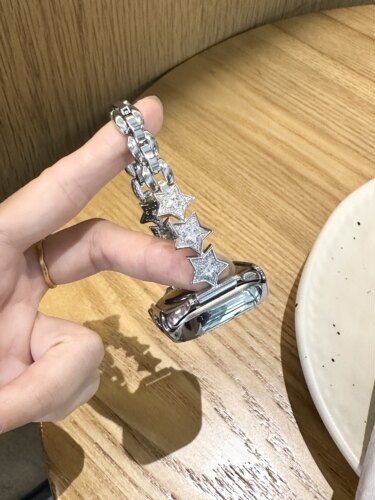 applewatch11/10表带星星手链表带s8/9表带华为gt6小米手环10表带