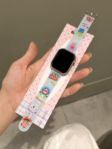 玩具总动员苹果手表s10/9适用iWatchS11表带华为Fit4红米watch5