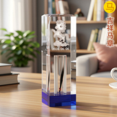 吉祥童子宝宝出生礼物定制胎毛章脐带章婴幼儿纪念品吉祥马章2026