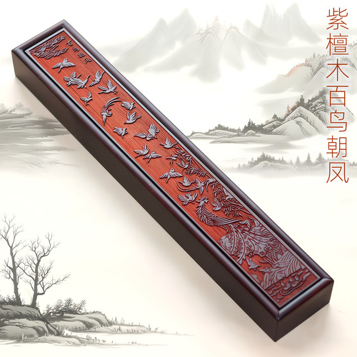 吉祥童子宝宝出生纪念品胎毛笔盒