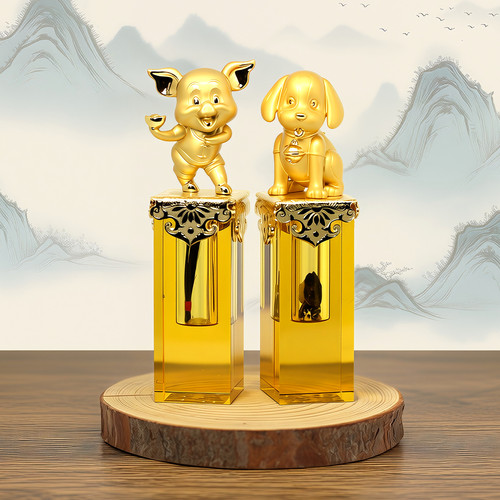 吉祥童子宝宝纪念品胎毛章脐带章