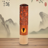 吉祥童子宝宝出生礼物定制胎毛章脐带章婴幼儿纪念品如意生肖2025