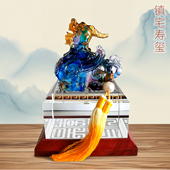 吉祥童子宝宝出生礼物定制胎毛章脐带章婴幼儿纪念品镇宅寿玺2024