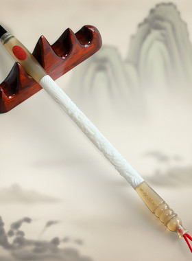 吉祥童子宝宝出生纪念品胎毛笔