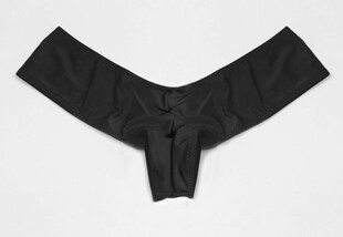 国旗V型收褶泳裤 欧美新款 多色性感丁字裤