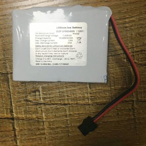 适用福禄克激光轴对中仪F830 830  16-W44 22480-1/F198681电池
