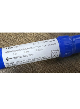 适用于 KEELER EP39-18918 3.7V 2.6AH 眼底镜电池更换电芯