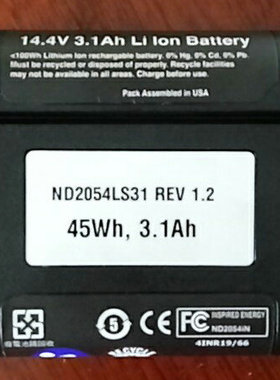 For Integra Camino ICP ND2054LS31 ND2054iN REF90522电池