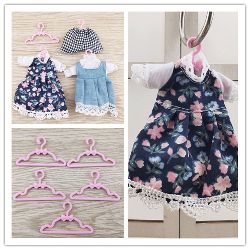 娃娃16CM3D真眼13关节换装bid8分萝莉衣服裙子专用衣架