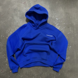 hoodie LIFEGOESON solid Soft 基础纯色柔软加绒重磅连帽 25AW