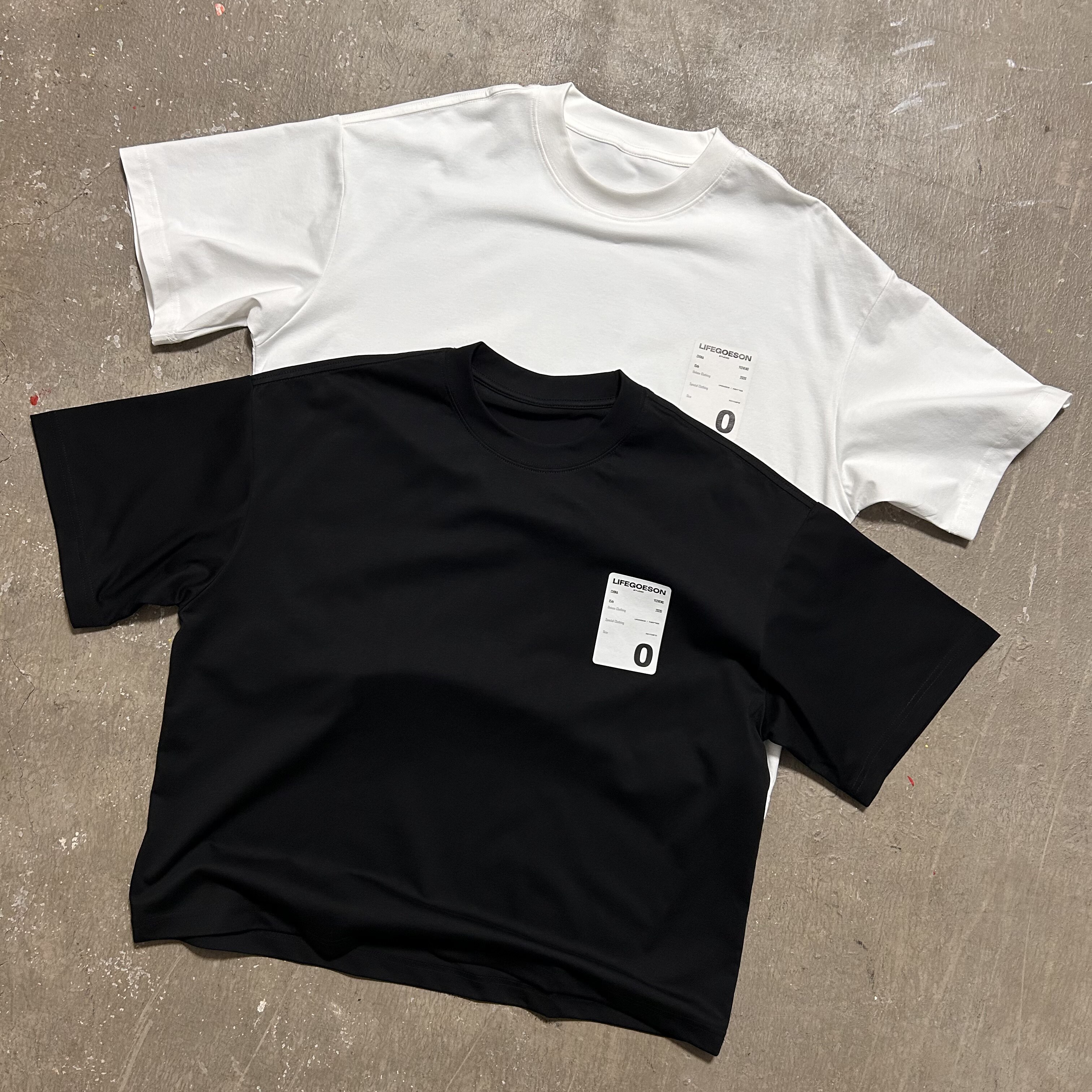 纯色基础短宽短袖TBoxyfitTee
