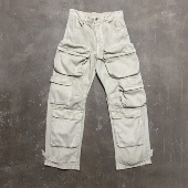 多口袋炮弹裤 LIFEGOESON 米白色Baggy Pocket Bomber 25AW Multi