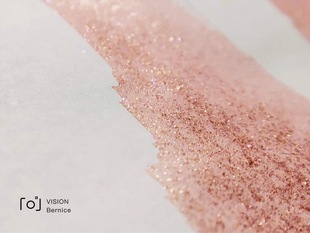 向鱼文创 原创彩墨礼盒生日礼物金粉墨水玫瑰金 2017年度限定色