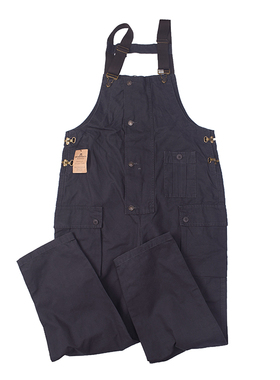 古着背带 美式复古做旧水洗工装裤Vintage休闲宽松直筒吊带裤8659