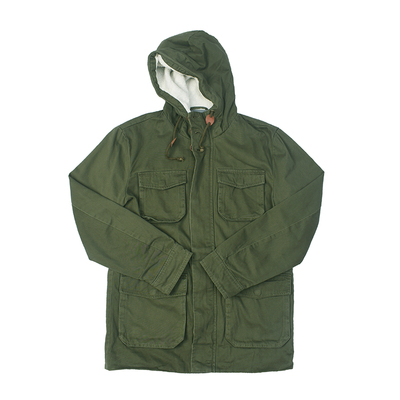 日式复古做旧水洗工装夹克