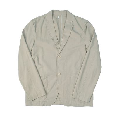 日式复古做旧水洗西服