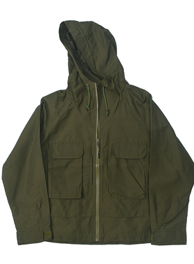 出完没 美式复古双袋工装M65风衣 经典款休闲宽松长袖外套潮 7557