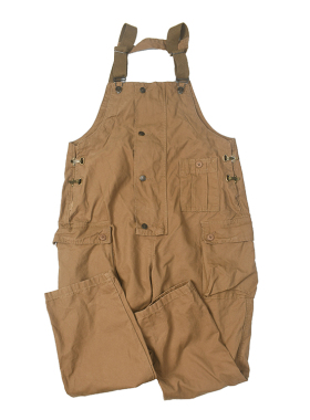 甲板背带 美式复古做旧水洗工装吊带裤Vintage休闲宽松休闲裤1211