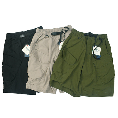 日式复古舒适面料工装短裤