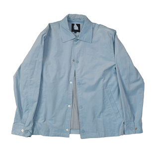 清爽简约 小众复古做旧水洗灯芯绒夹克 日常休闲宽松翻领外套 342