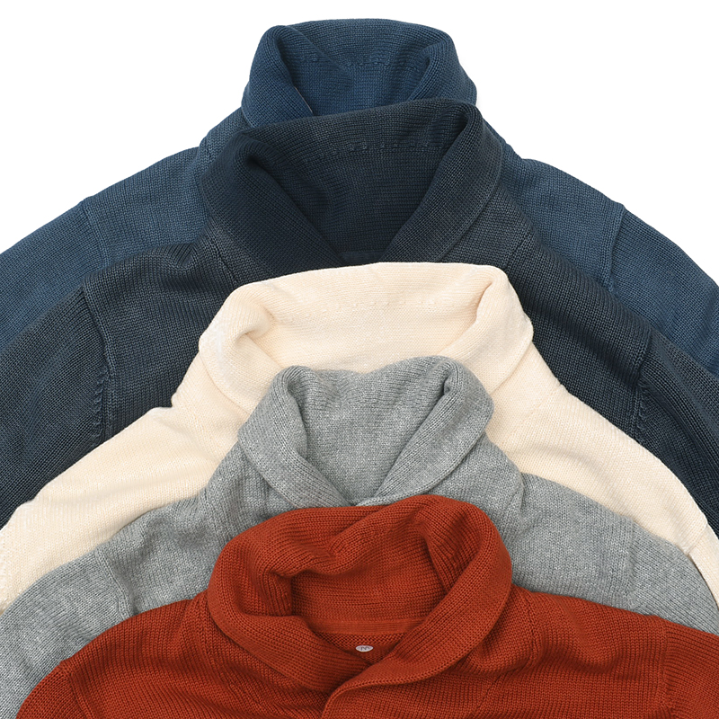 小众复古做旧水洗毛衣