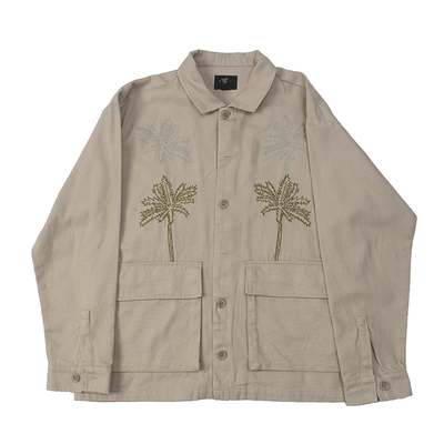 小众复古做旧水洗工装夹克