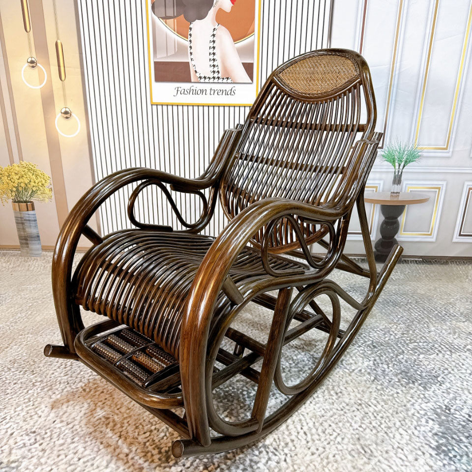 真藤全藤手工制作家用休闲逍遥椅