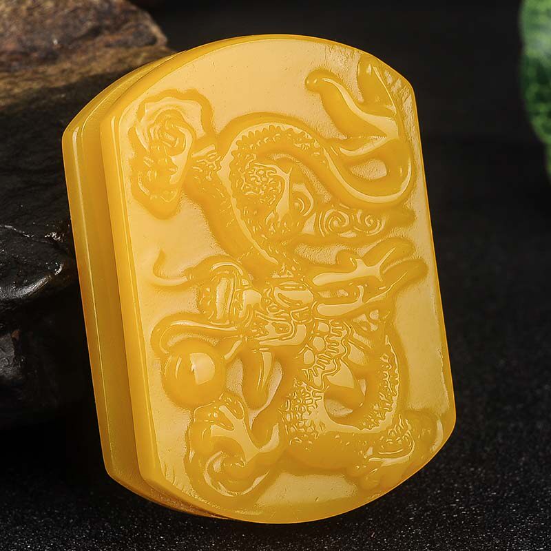 和田玉黄玉生肖龙皮带扣玉石龙腰扣挂件男款黄龙玉龙腾天下皮带扣
