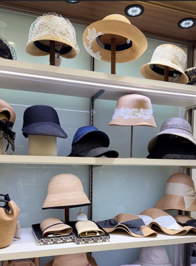 【清仓特惠】春夏帽子合集！日单手工编织拉菲草帽防晒遮阳渔夫帽