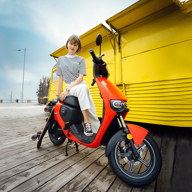 速珂(super soco)cumini新国标智能锂电自行车 小钢炮电动车