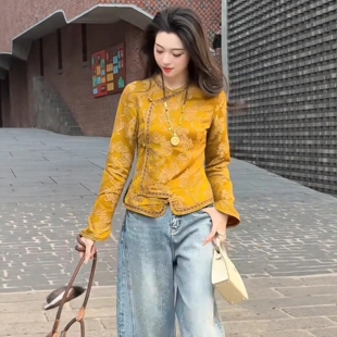 视频782收腰小个改良真丝小衫 正肩圆装袖上衣衬衣裁剪版型图纸样