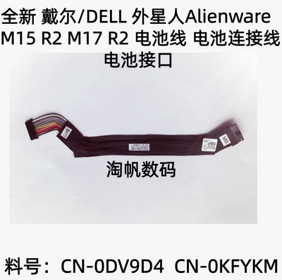 戴尔M15R2M17R2电池连接线
