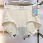 年终福利特价 舒心雅琦中腰舒肤绒磨毛自发热女士内裤 舒适透气抗菌