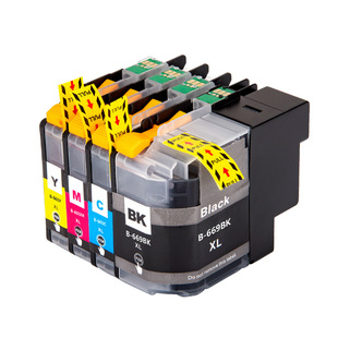 MFC J2320 J2720打印机墨水墨盒 LC665墨盒MFC 适用兄弟LC669