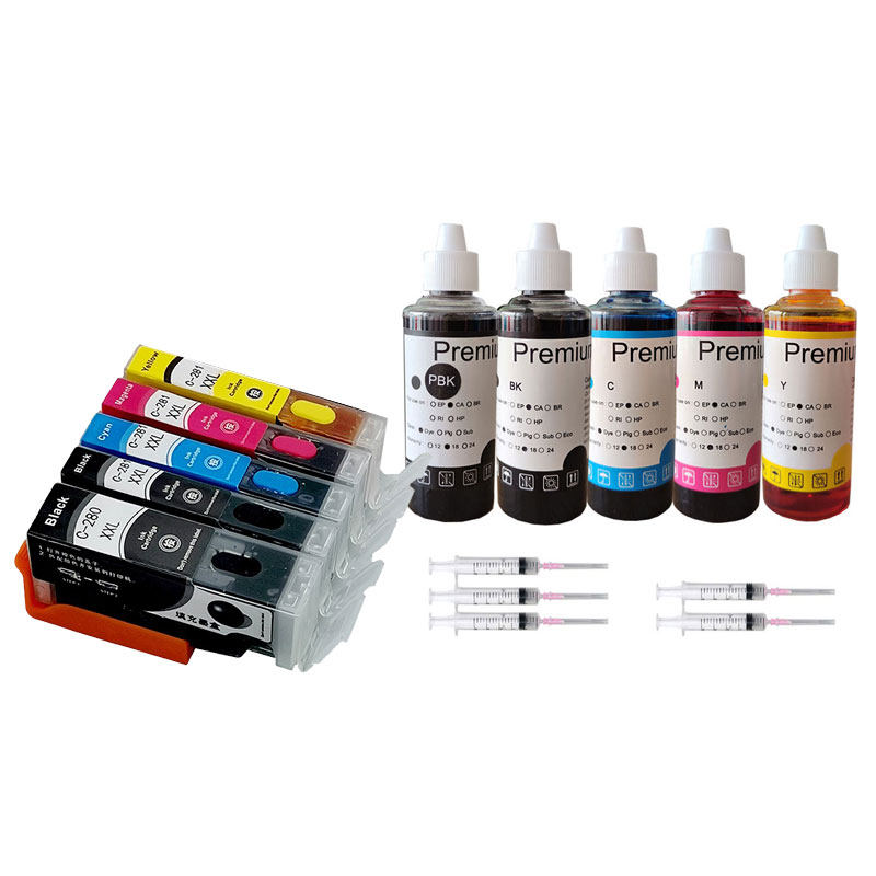 TS702TR7520打印机填充墨盒280