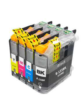 适用兄弟LC133墨盒MFC-J870DW J4410DW J4510DW打印机墨盒墨水