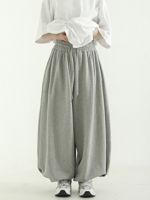 Localmansion韩代休闲抽绳卫裤