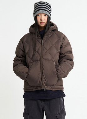 韩国代购Raucohouse Dog Quilting Hooded Padding Jumper 羽绒服
