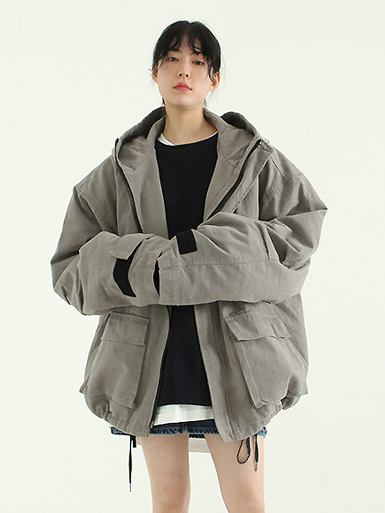 Localmansion韩代夹棉夹克外套