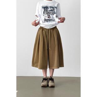 韩代26 pigmented cotton bermuda banding pants (unisex)半腿裤