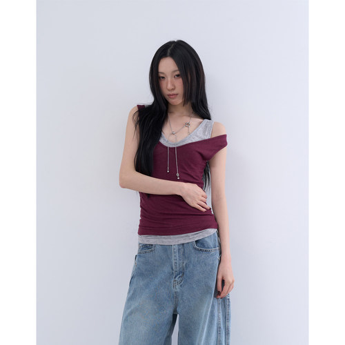 lowear韩代百搭打底背心