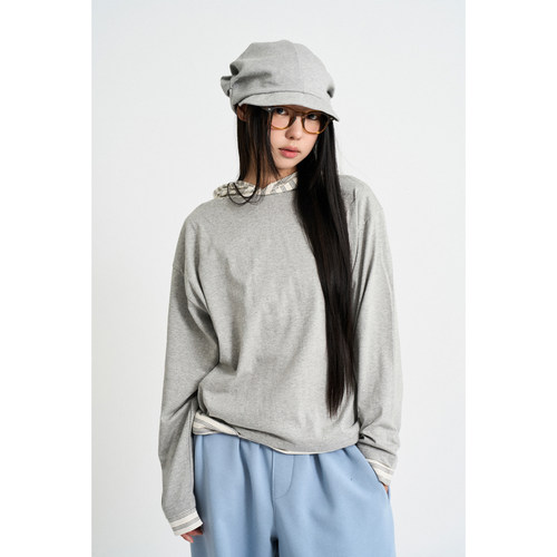 韩代Raucohouse拼接连帽卫衣