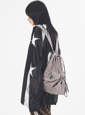 韩代Raucohouse Butter string multi-pocket backpack 双肩背包