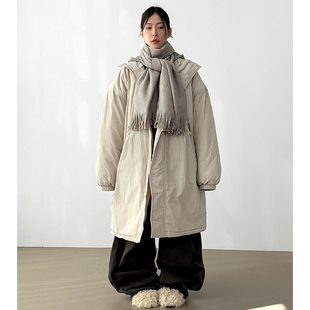 韩国代购25F/W padding safari jumper (unisex) 设计师棉服大衣