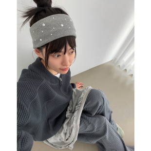 stud golgi hair 韩国代购 设计师款 band 复古铆钉发带百搭 26A