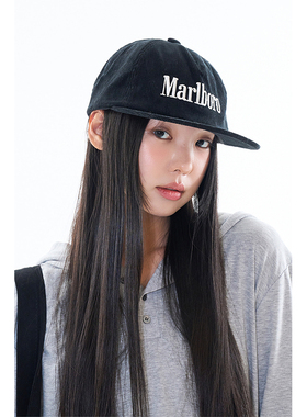 韩国代购Raucohouse Vintage cap 字母复古棒球帽休闲男女同款