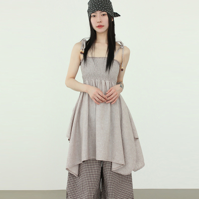Localmansion韩代吊带连衣裙