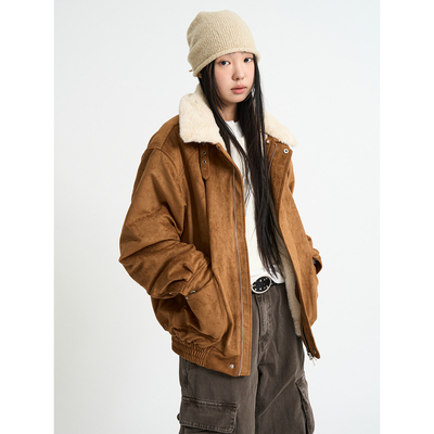 韩代Raucohouse毛绒内里夹克